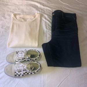 American Eagle Super High Rise Jeans/ Jegging